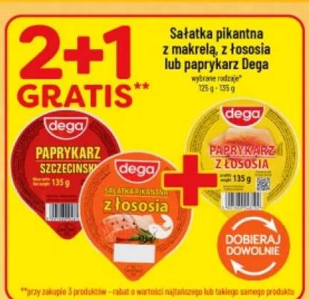 Sałatka pikantna z łososia Dega