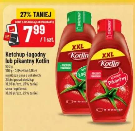 Ketchup łagodny Kotlin XXL