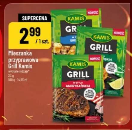 Mieszanka przyprawowa Grill Kamis w stylu greckim