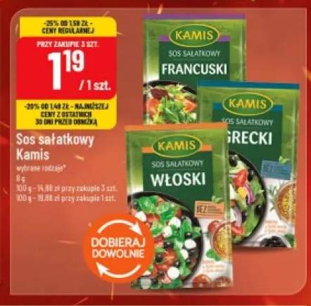 Sos sałatkowy Kamis francuski