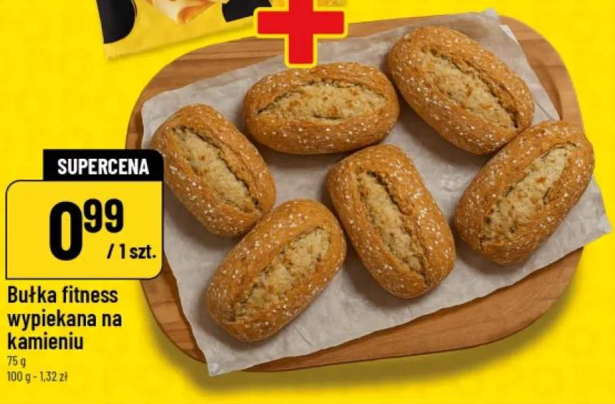 Bułka fitness wypiekana na kamieniu