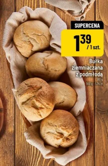 Bułka ziemniaczana z podmłodą