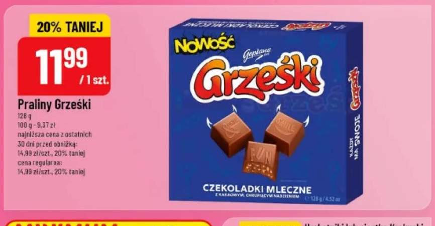 Praliny Grześki