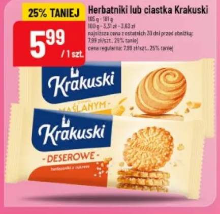 Ciastka Krakuski deserowe