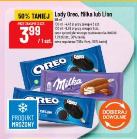 Lody Milka