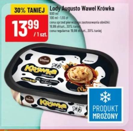 Lody Augusto Wawel Krówka mleczna