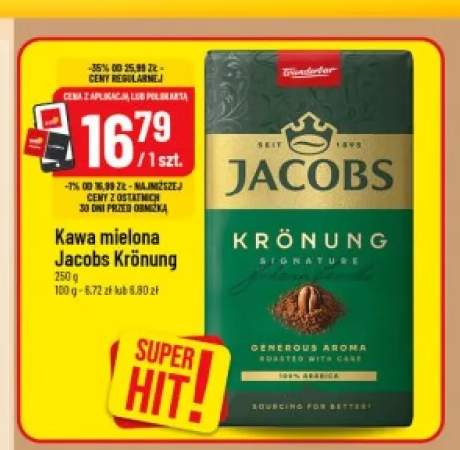 Kawa mielona Jacobs Krönung