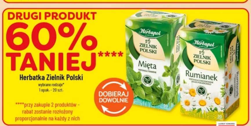Herbatka Zielnik Polski Mięta