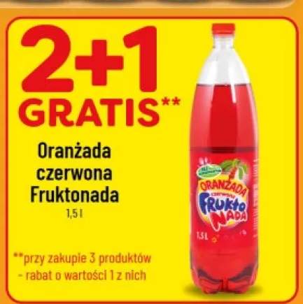 Oranżada czerwona Fruktonada