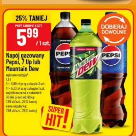 Napój gazowany Mountain Dew