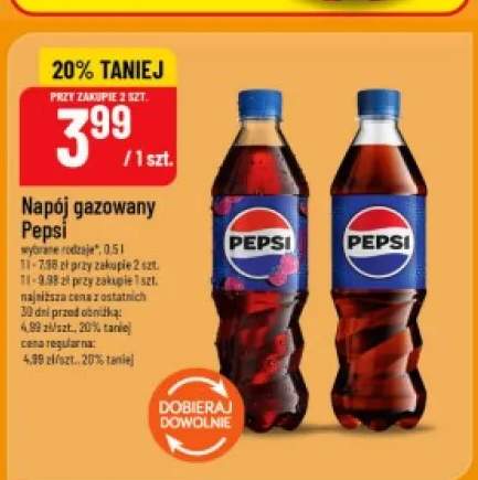 Napój gazowany Pepsi