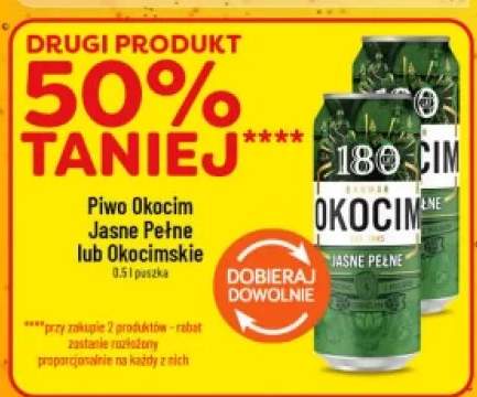Piwo Okocim Jasne Pełne