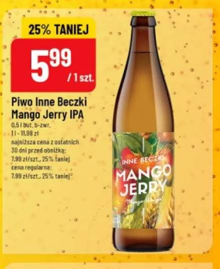 Piwo Inne Beczki Mango Jerry IPA
