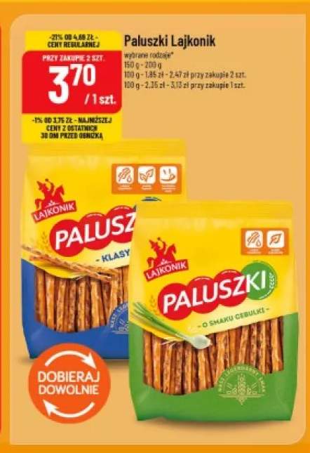 Paluszki klasyczne Lajkonik