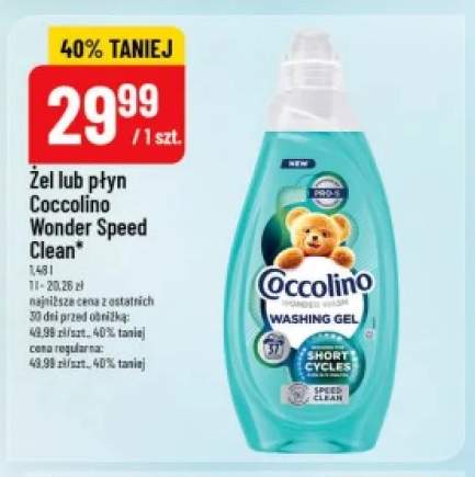 Żel Coccolino Wonder Speed Clean