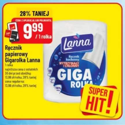 Ręcznik papierowy Gigarolka Lanna