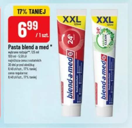 Pasta do zębów blend-a-med 24h Rundumschutz Clean