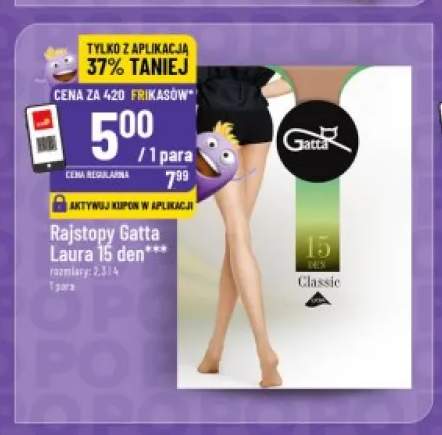 Rajstopy Gatta Laura 15 den