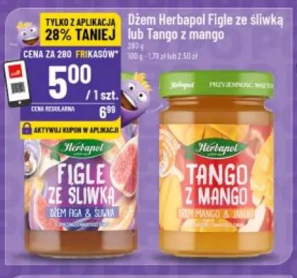 Dżem Herbapol Figle ze śliwką