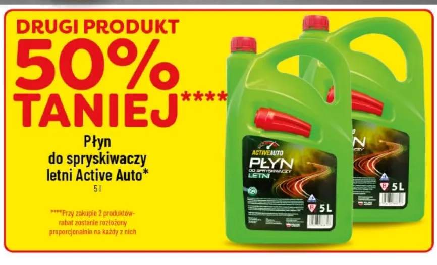 Płyn do spryskiwaczy letni Active Auto