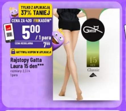Rajstopy Gatta Laura 15 den