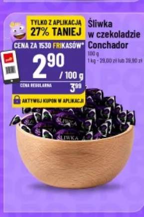 Śliwka w czekoladzie Conchador