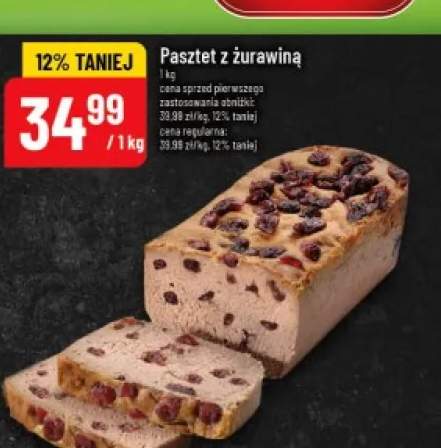 Pasztet z żurawiną