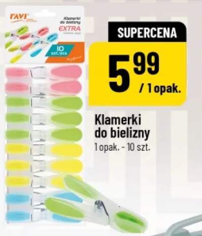 Klamerki do bielizny RAVI