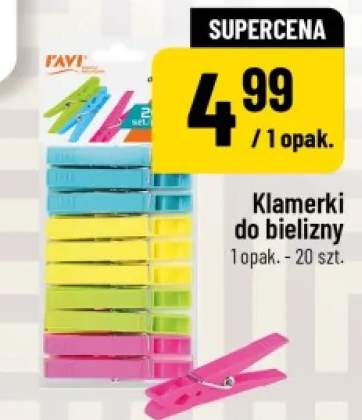 Klamerki do bielizny RAVI