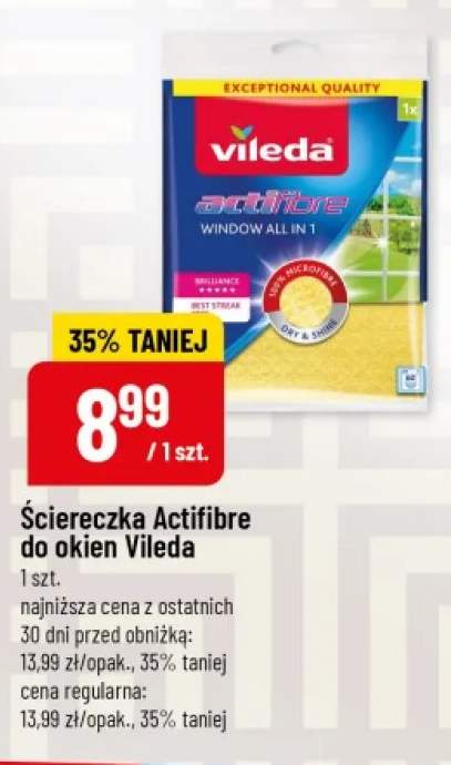 Ściereczka Actifibre do okien Vileda