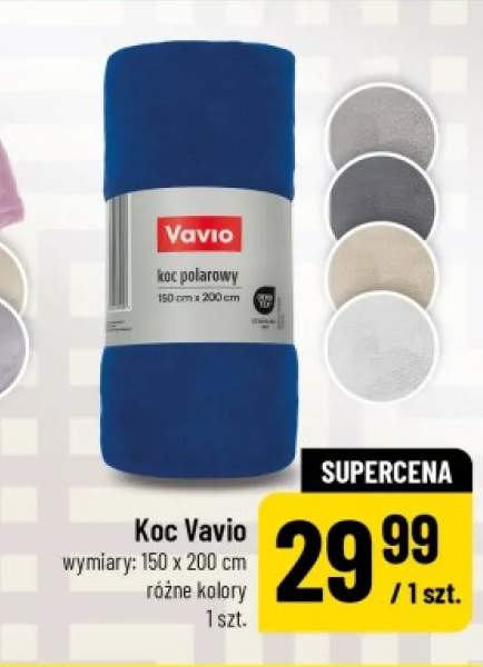 Koc polarowy Vavio 150x200cm
