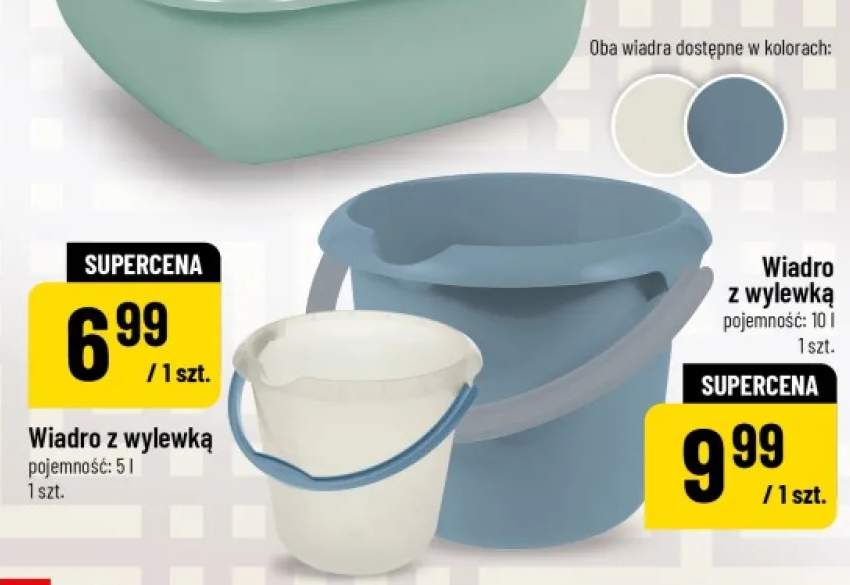 Wiadro z wylewką