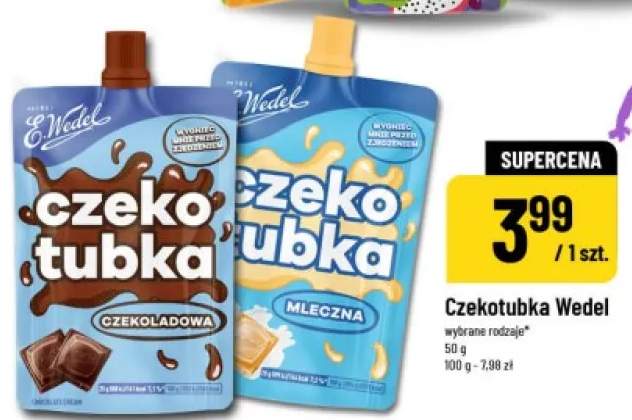 Czekotubka Wedel czekoladowa