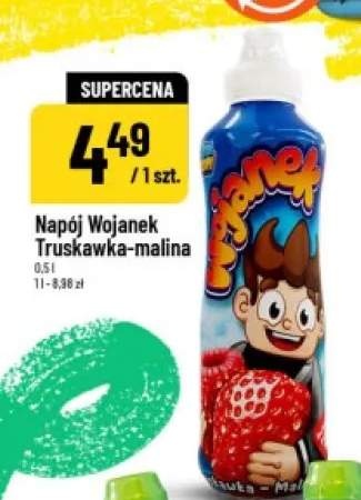 Napój Wojanek Truskawka-malina