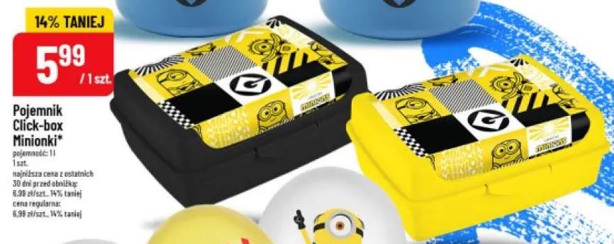 Pojemnik Click-box Minionki 1l