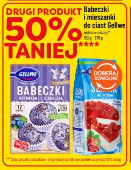 Babeczki i mieszanki do ciast Gellwe