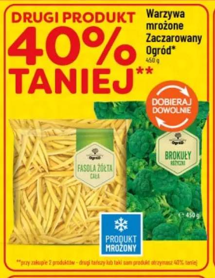 Warzywa mrożone Zaczarowany Ogród