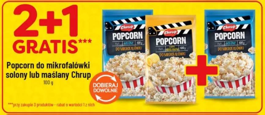 Popcorn do mikrofalówki solony Chrup