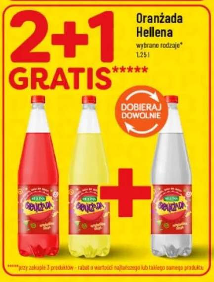 Oranżada Hellena czerwona