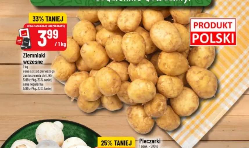Ziemniaki wczesne polskie