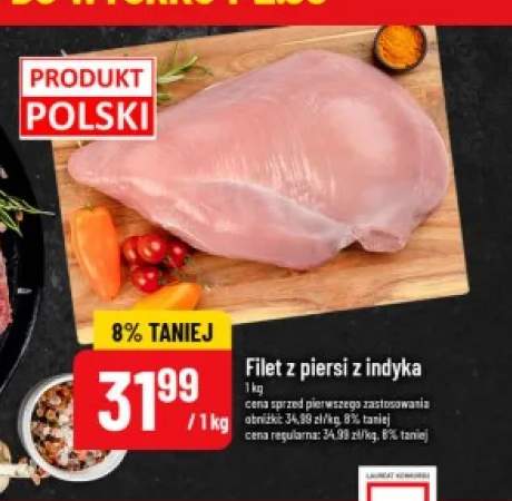 Filet z piersi z indyka polski