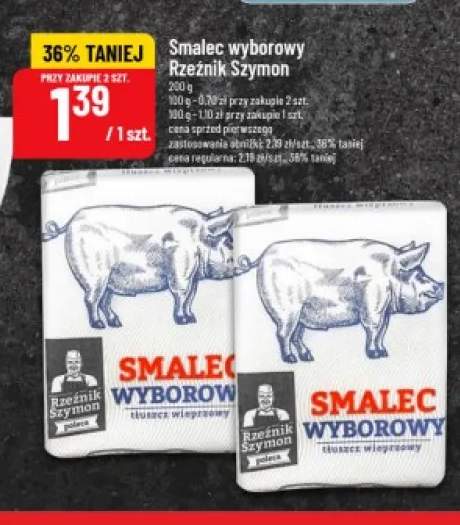 Smalec wyborowy Rzeźnik Szymon