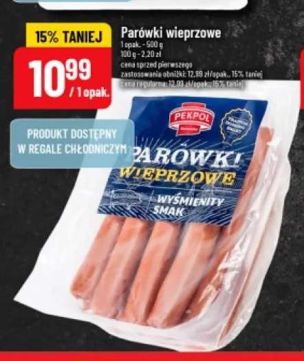 Parówki wieprzowe PEKPOL