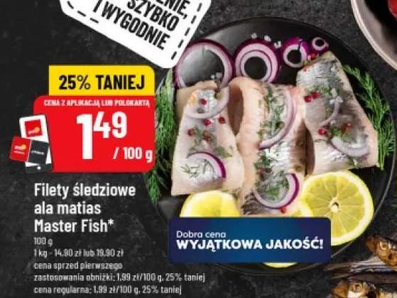 Filety śledziowe ala matias Master Fish