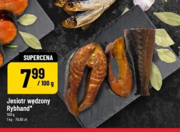 Jesiotr wędzony Rybhand