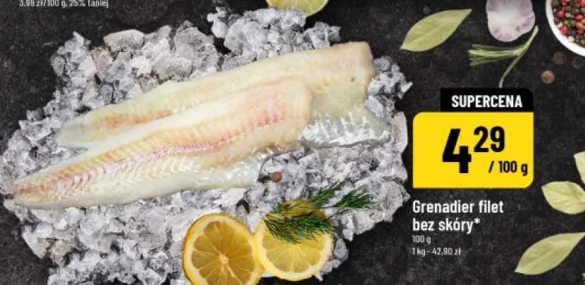 Grenadier filet bez skóry