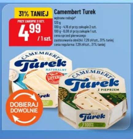 Camembert Turek naturalny
