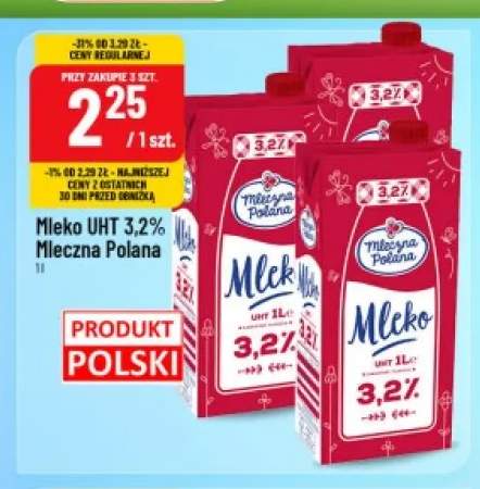 Mleko UHT 3,2% Mleczna Polana