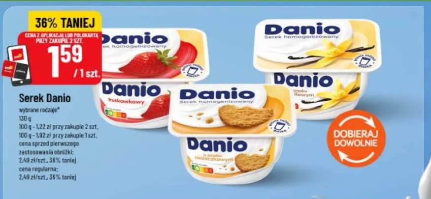 Serek Danio truskawkowy