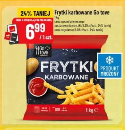 Frytki karbowane Go tove